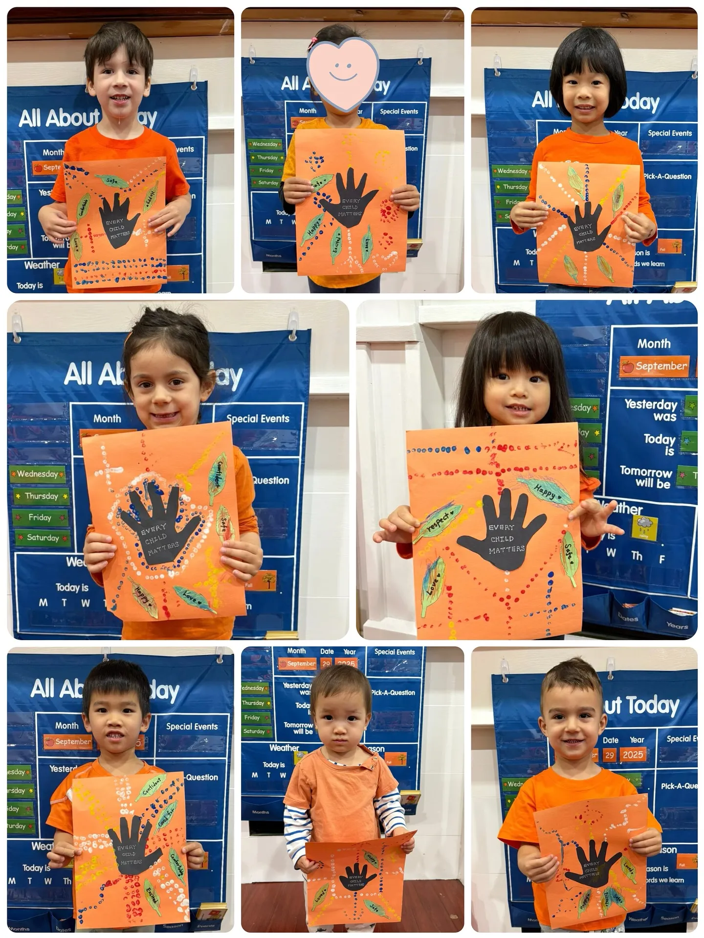 Orange Shirt Day activity.