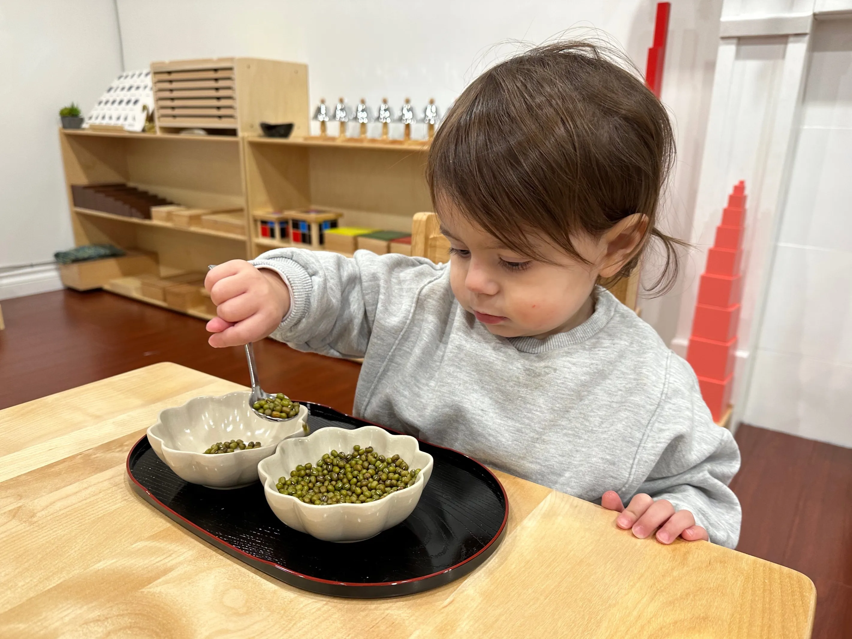 Prepared Montessori environment at Little Montessorians.